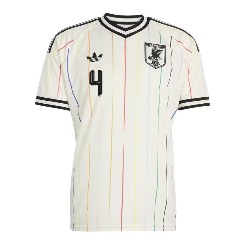 Ayumu Seko 4 Japan National Team 2026 Away Jersey - Off White, Men