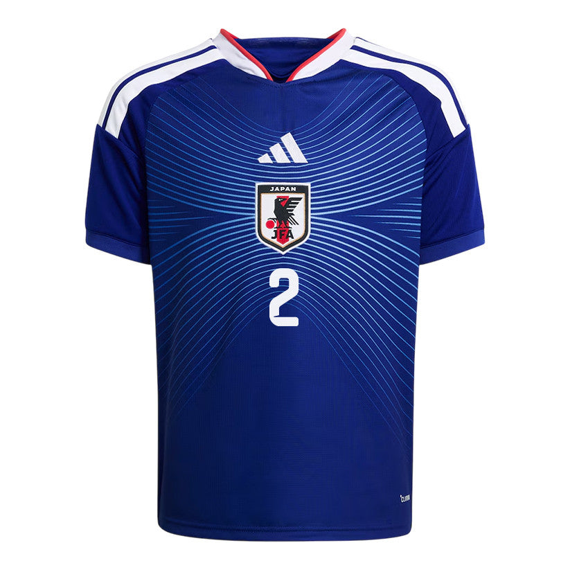 Yukinari Sugawara 2 Youth Japan National Team 2026 Home Jersey - Blue