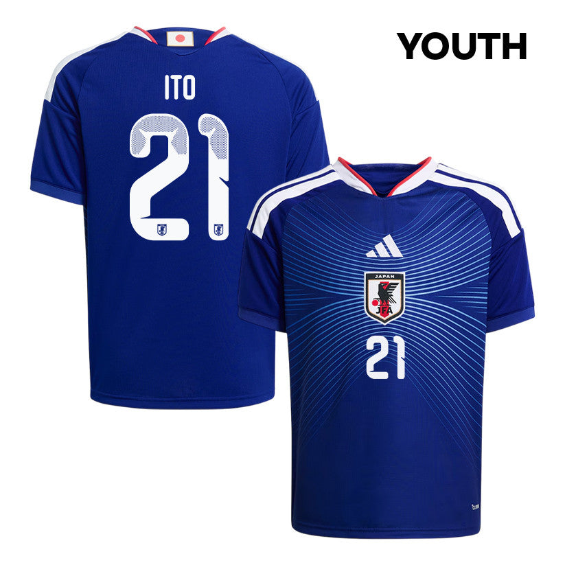Hiroki Ito 21 Youth Japan National Team 2026 Home Jersey - Blue