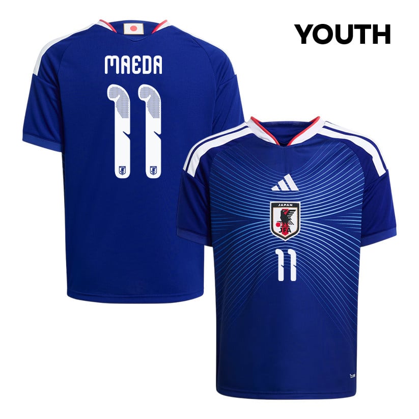 Daizen Maeda 11 Youth Japan National Team 2026 Home Jersey - Blue