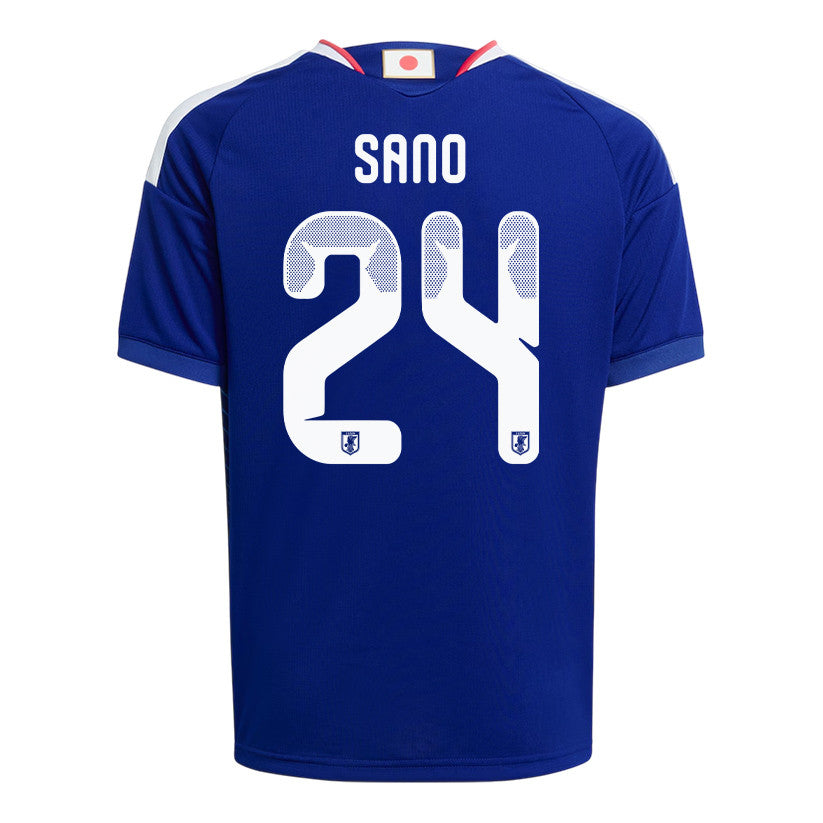 Kaishu Sano 24 Youth Japan National Team 2026 Home Jersey - Blue