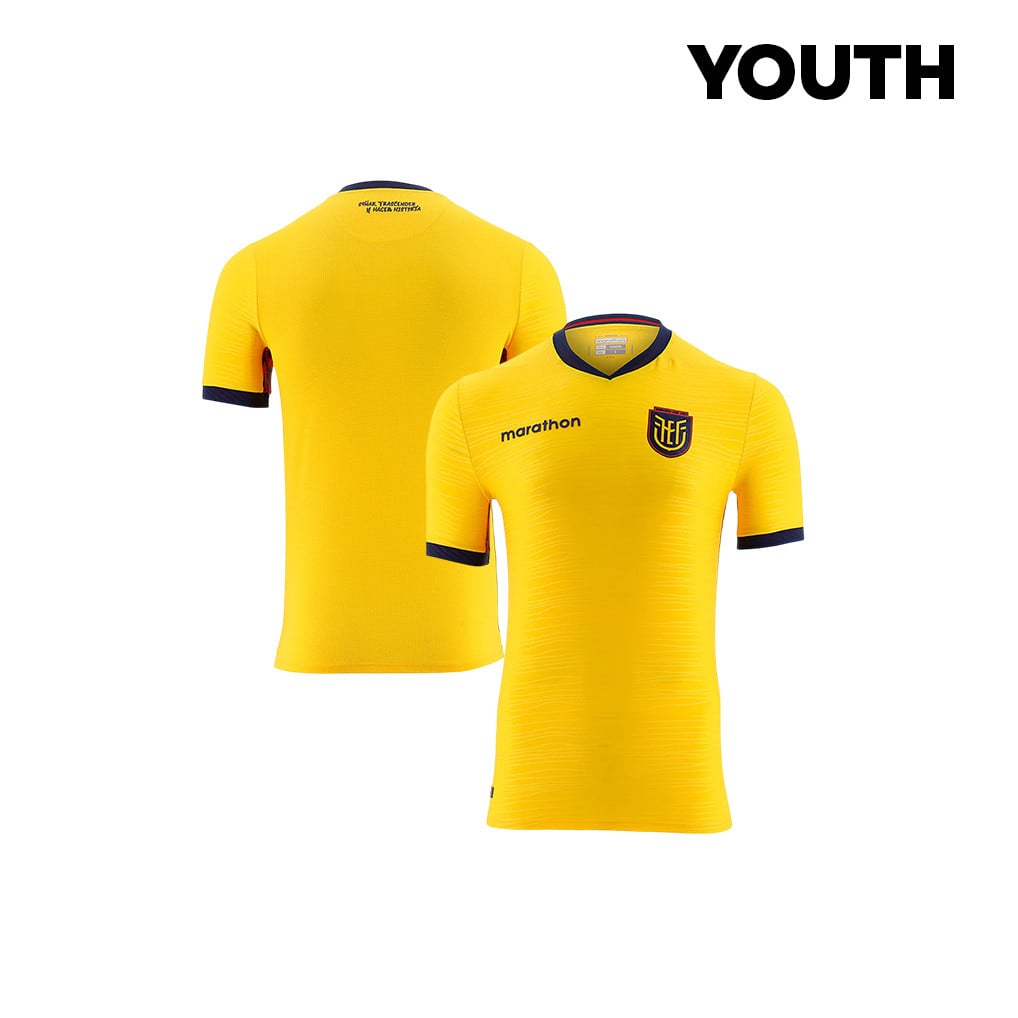 Ecuador National Team 2026 Youth Home Jersey - Yellow