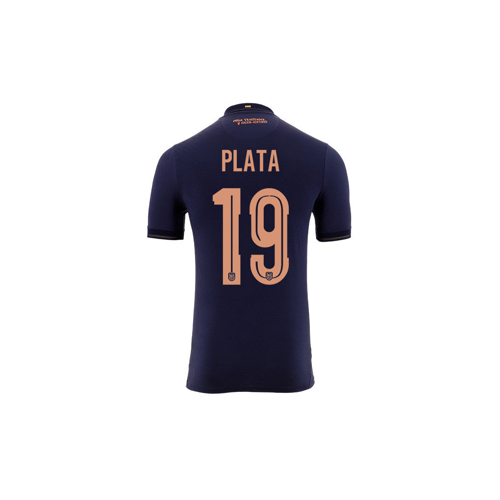 Gonzalo Plata 19 Youth Ecuador National Team 2026 Away Jersey - Navy