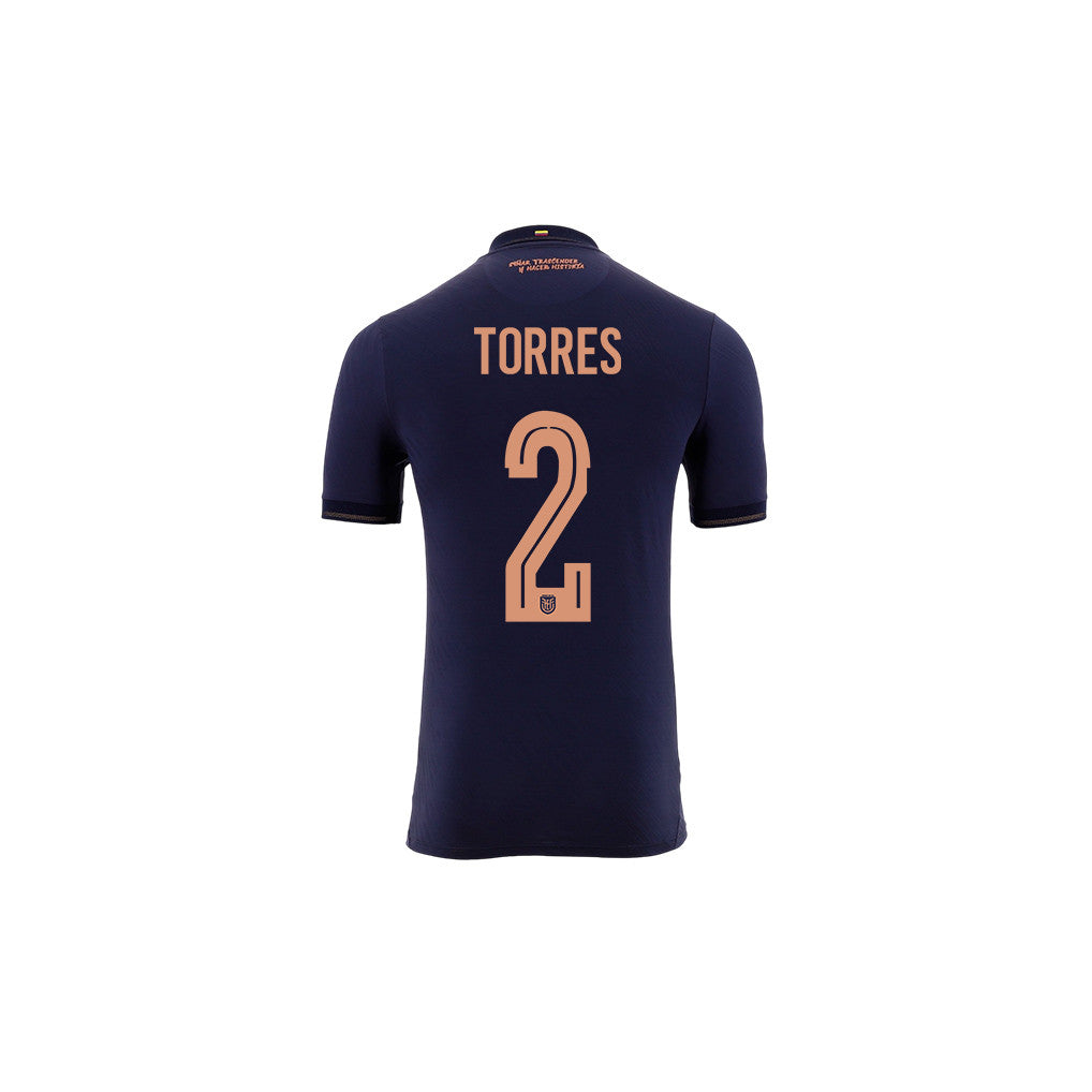 Félix Torres 2 Youth Ecuador National Team 2026 Away Jersey - Navy