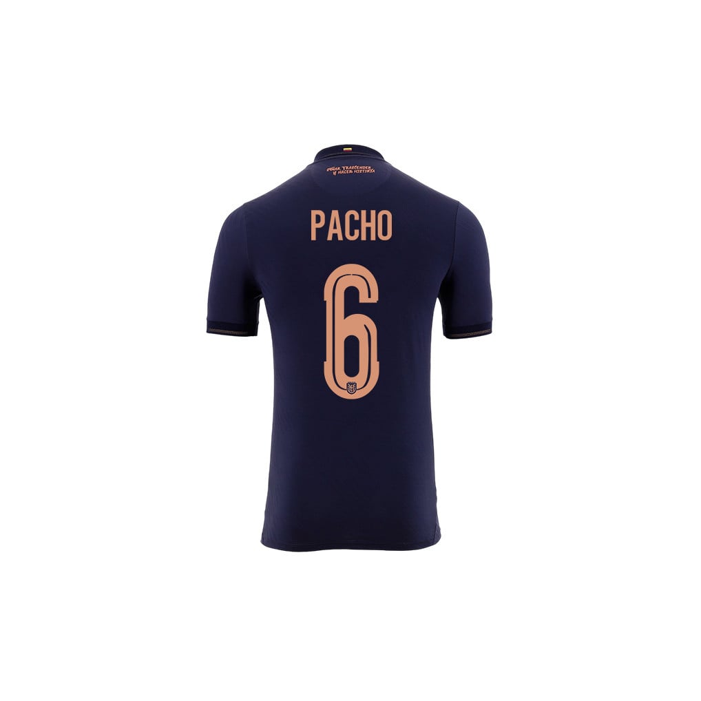 Willian Pacho 6 Youth Ecuador National Team 2026 Away Jersey - Navy