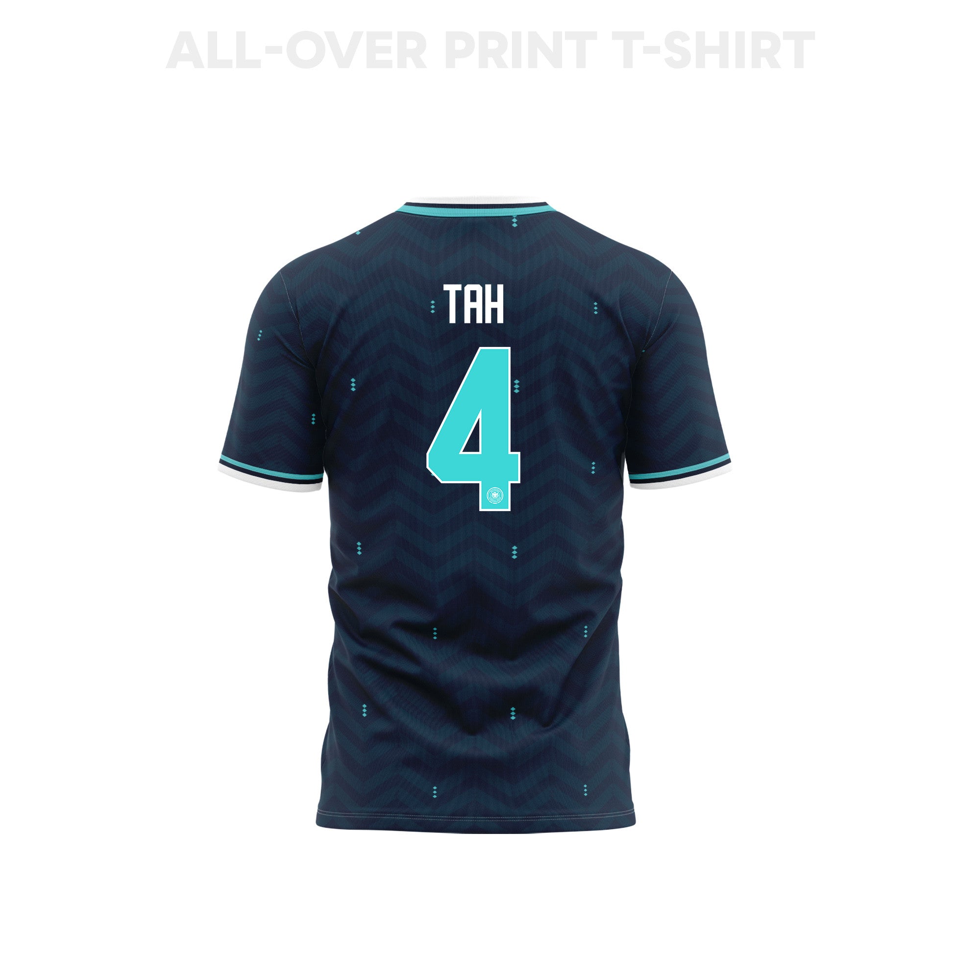 Jonathan Tah 4 Germany 2026 Away 3D T-Shirt Fully Printed – Unisex, Navy