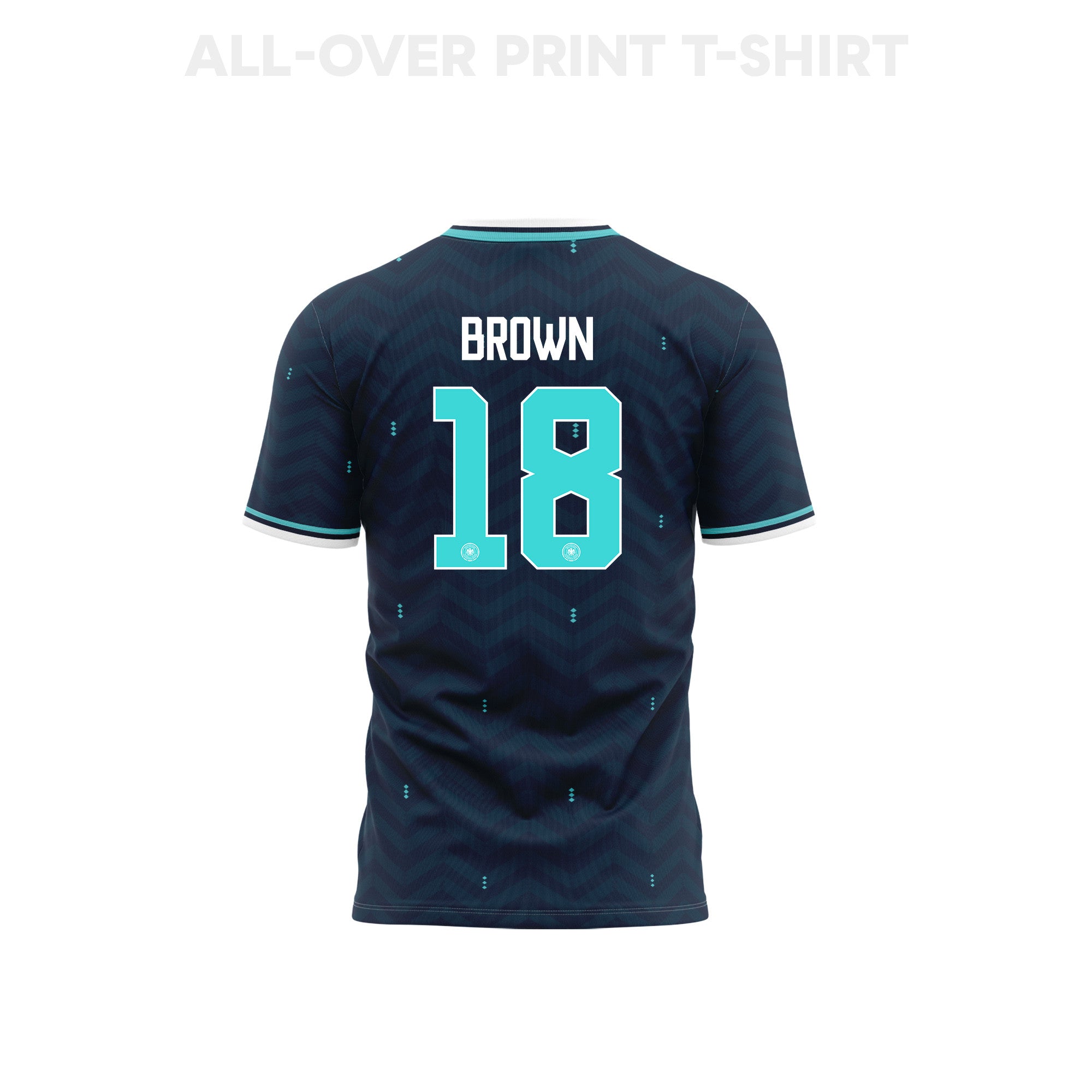 Nathaniel Brown 18 Germany 2026 Away 3D T-Shirt Fully Printed – Unisex, Navy