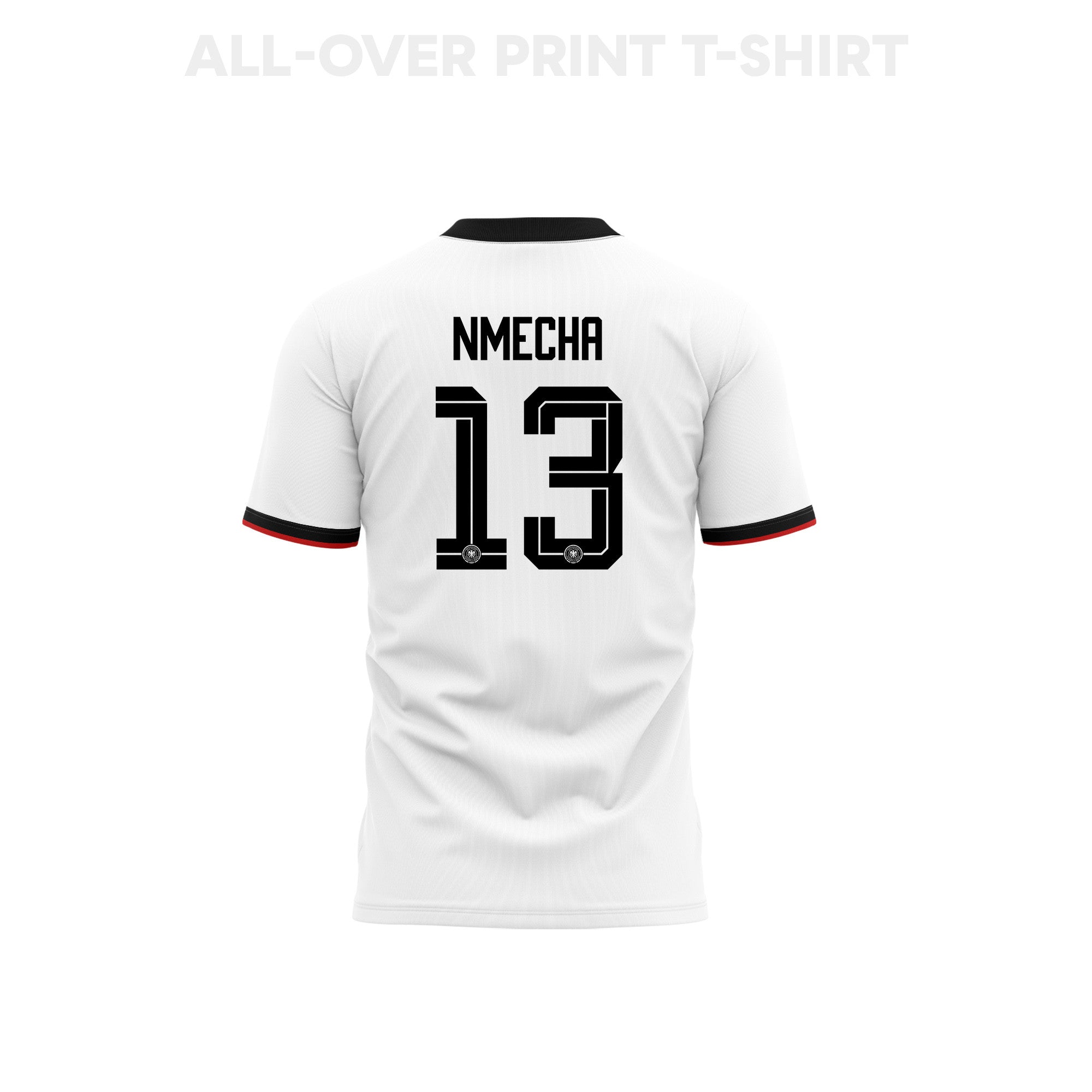 Felix Nmecha 13 Youth Germany 2026 Home 3D T-shirt Fully Printed – White