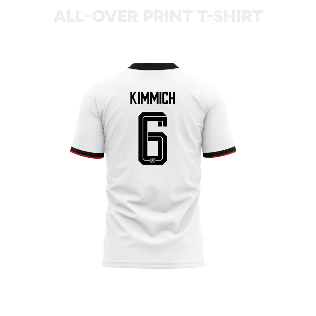 Joshua Kimmich 6 Youth Germany 2026 Home 3D T-shirt Fully Printed – White