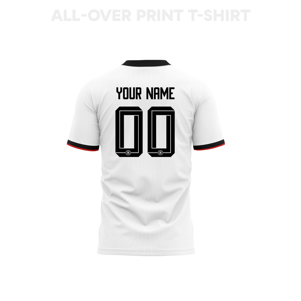 Germany 2026 Home 3D T-shirt Fully Printed – Personalized - White