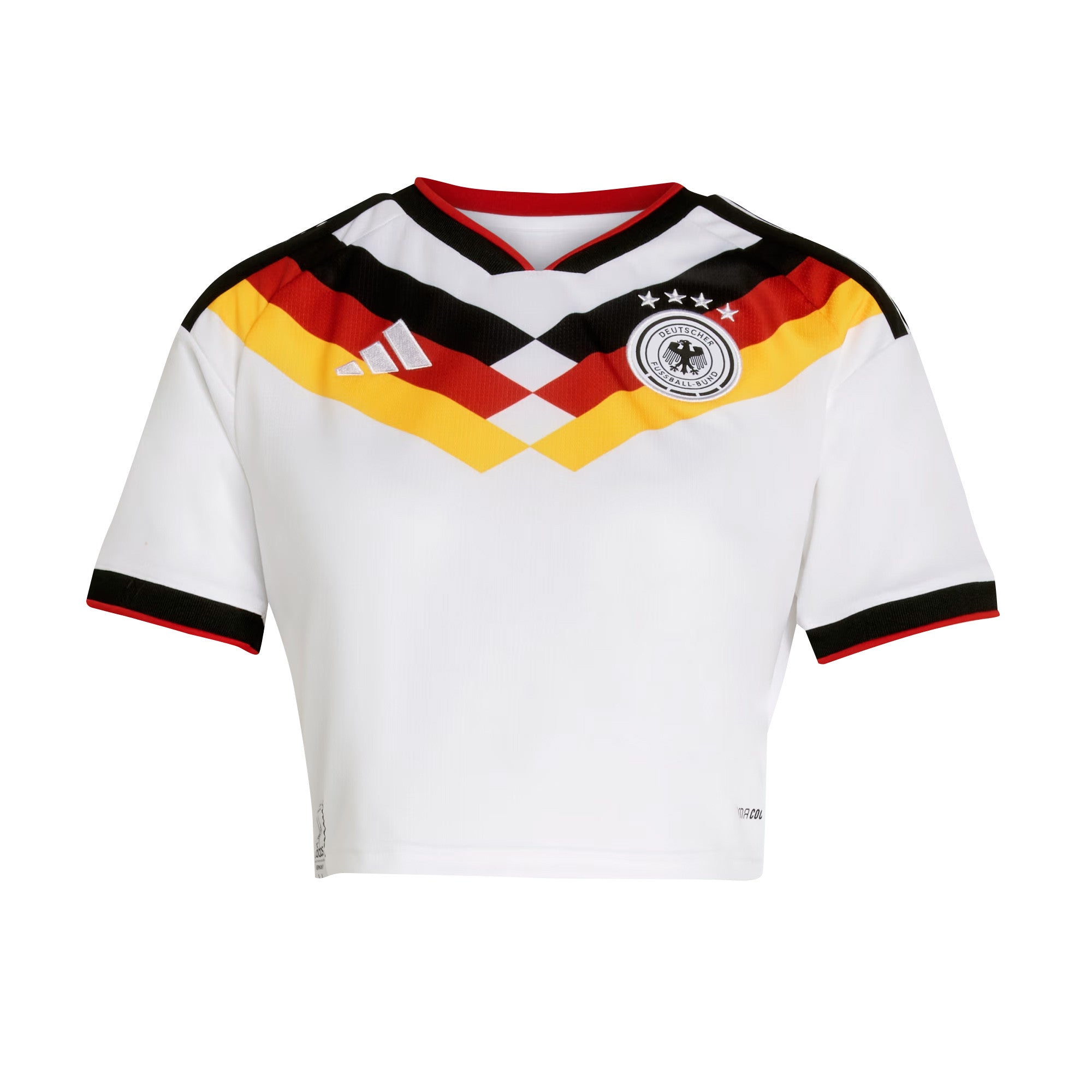 Germany 2026 Home Women's Cropped Jersey - White