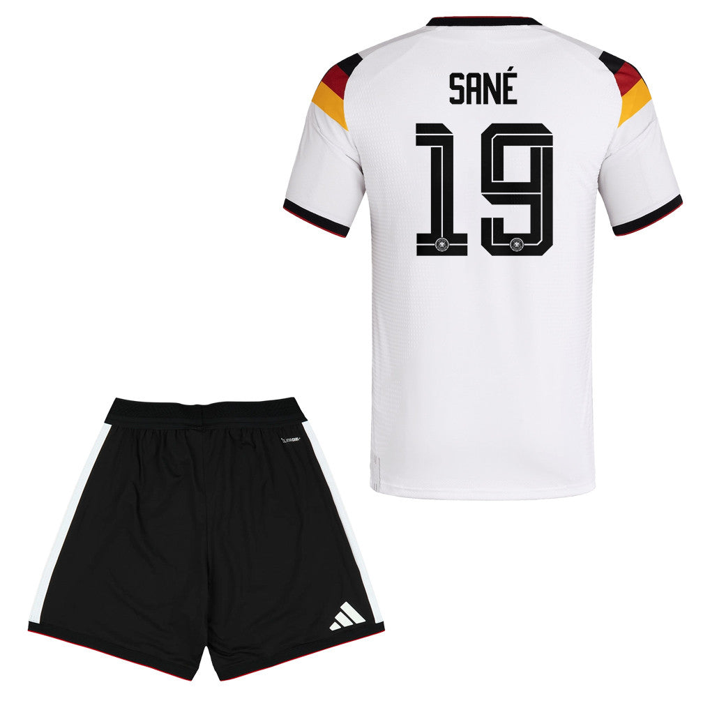 Leroy Sané 19 Germany 2026 Home Men Jersey & Shorts Set – White