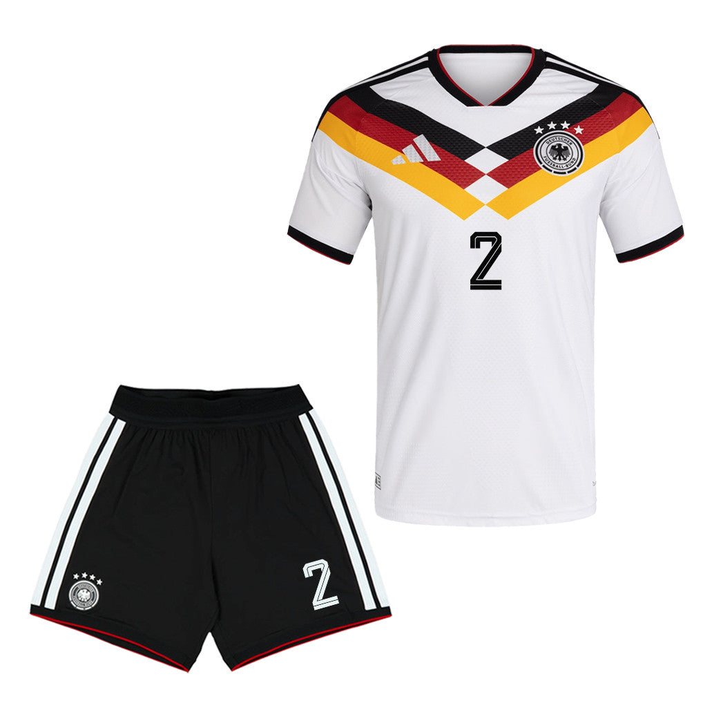 Malick Thiaw 2 Germany 2026 Home Men Jersey & Shorts Set – White