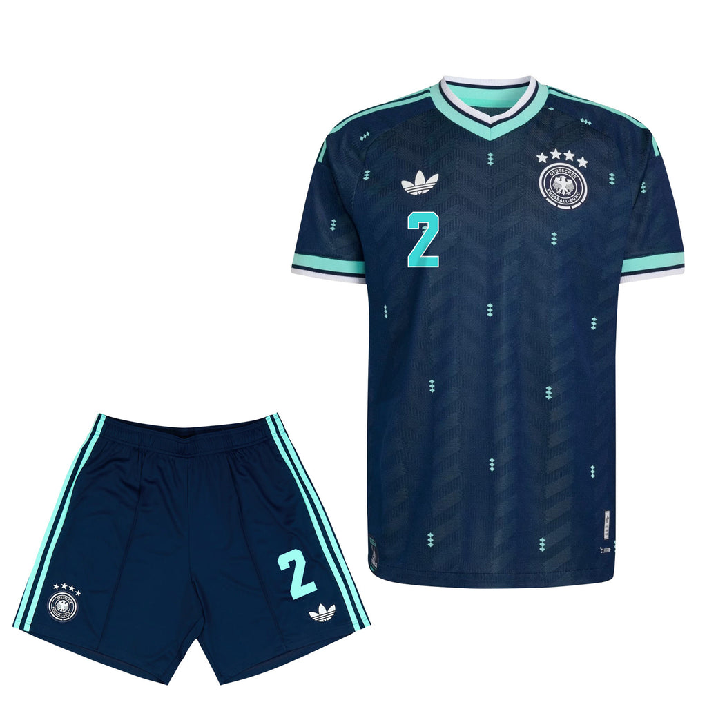 Malick Thiaw 2 Germany 2026 Away Men Jersey & Shorts Set – Navy