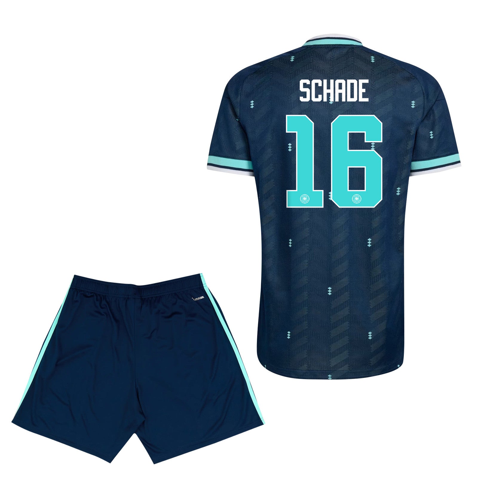 Kevin Schade 16 Germany 2026 Away Men Jersey & Shorts Set – Navy