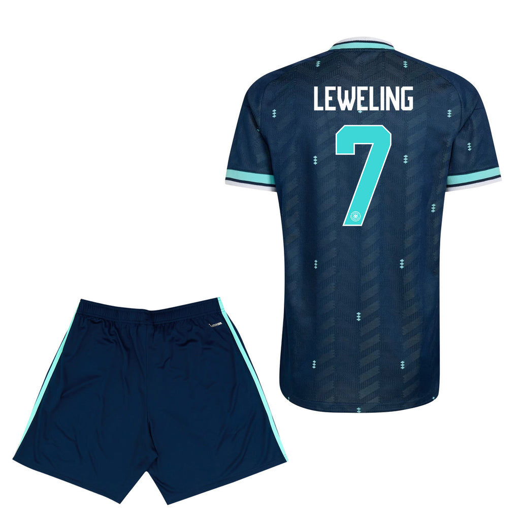 Jamie Leweling 7 Germany 2026 Away Men Jersey & Shorts Set – Navy
