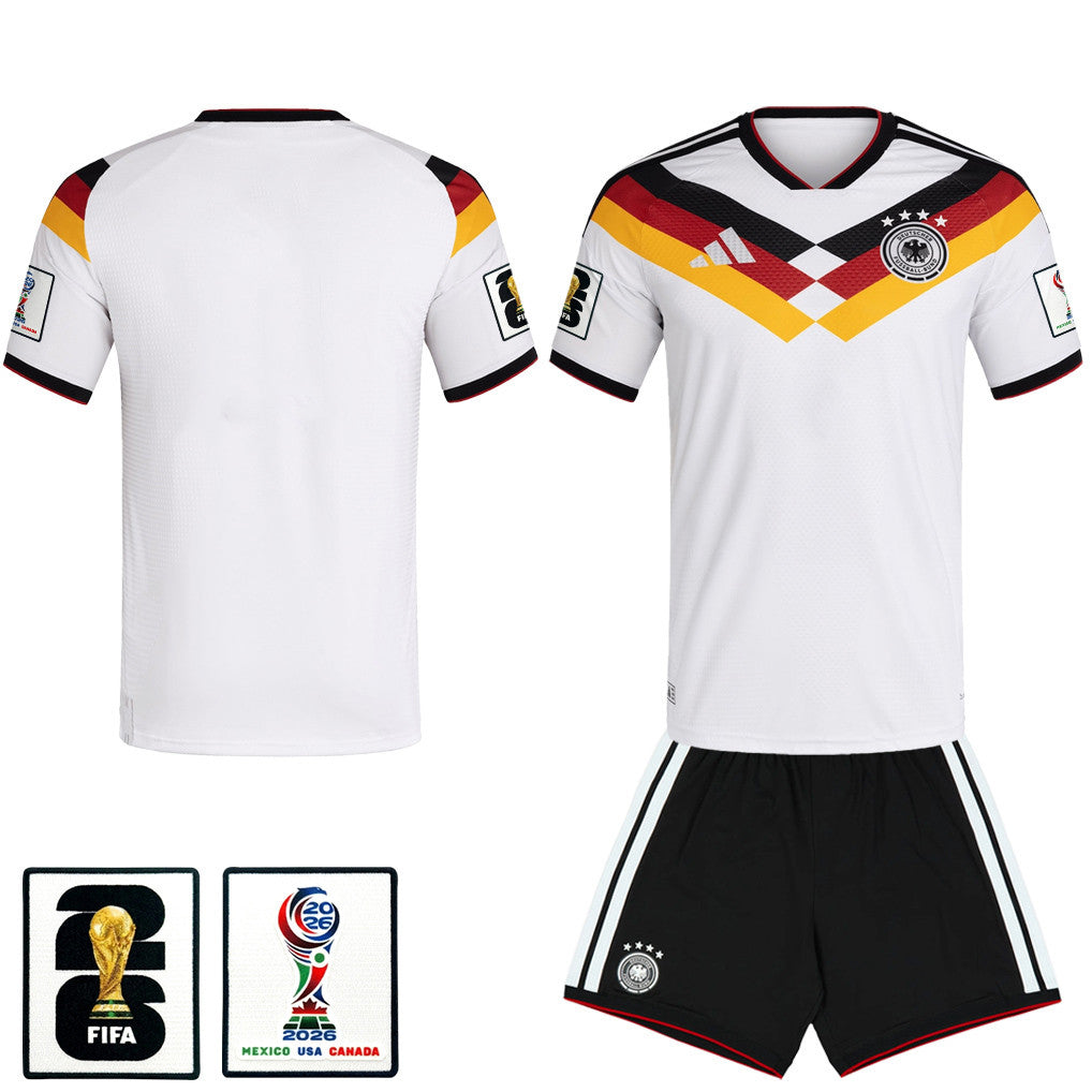 Germany 2026 Home Men Jersey & Shorts Set – White