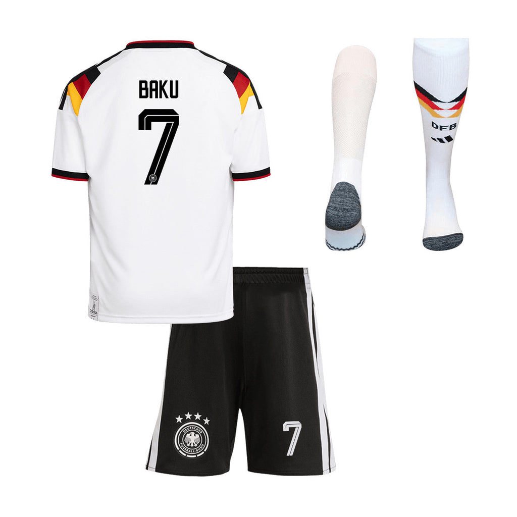 Bote Baku 7 Germany 2026 Home Men Kit Set – White