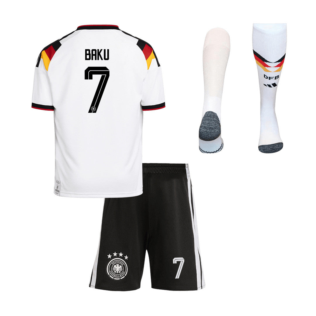 Bote Baku 7 Germany 2026 Home Men Kit Set – White