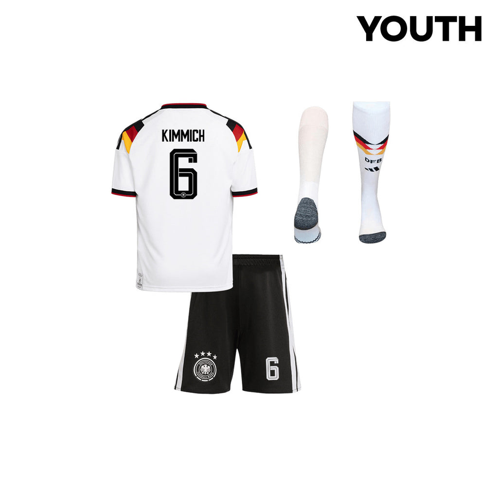 Joshua Kimmich 6 Germany 2026 Youth Home Kit Set – White