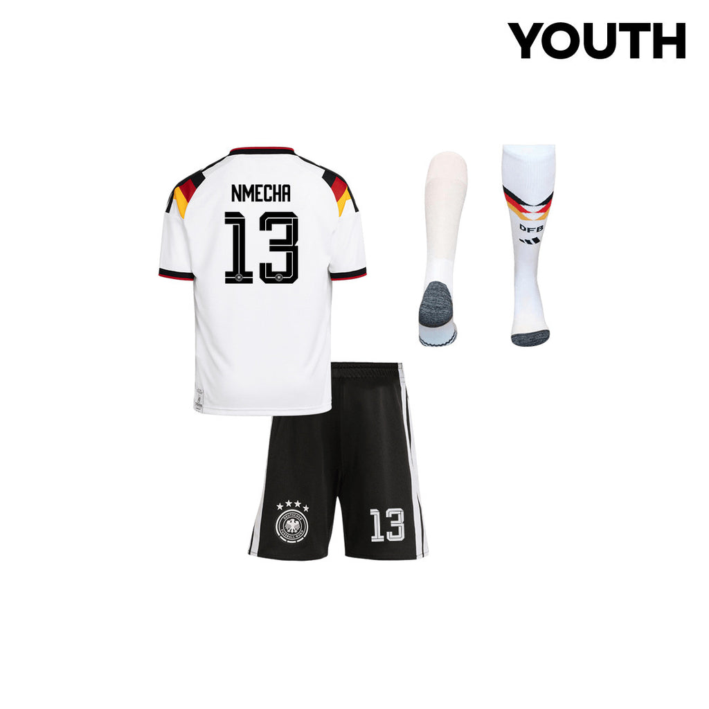 Felix Nmecha 13 Germany 2026 Youth Home Kit Set – White