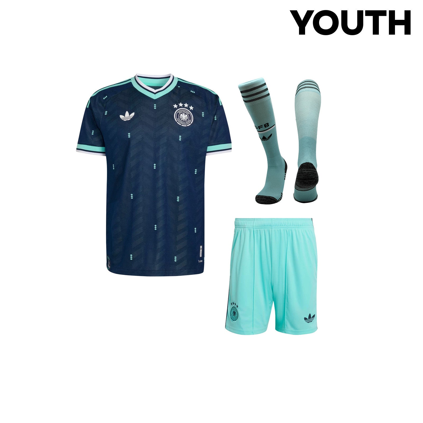 Germany 2026 YOUTH Away Kit Set – Navy