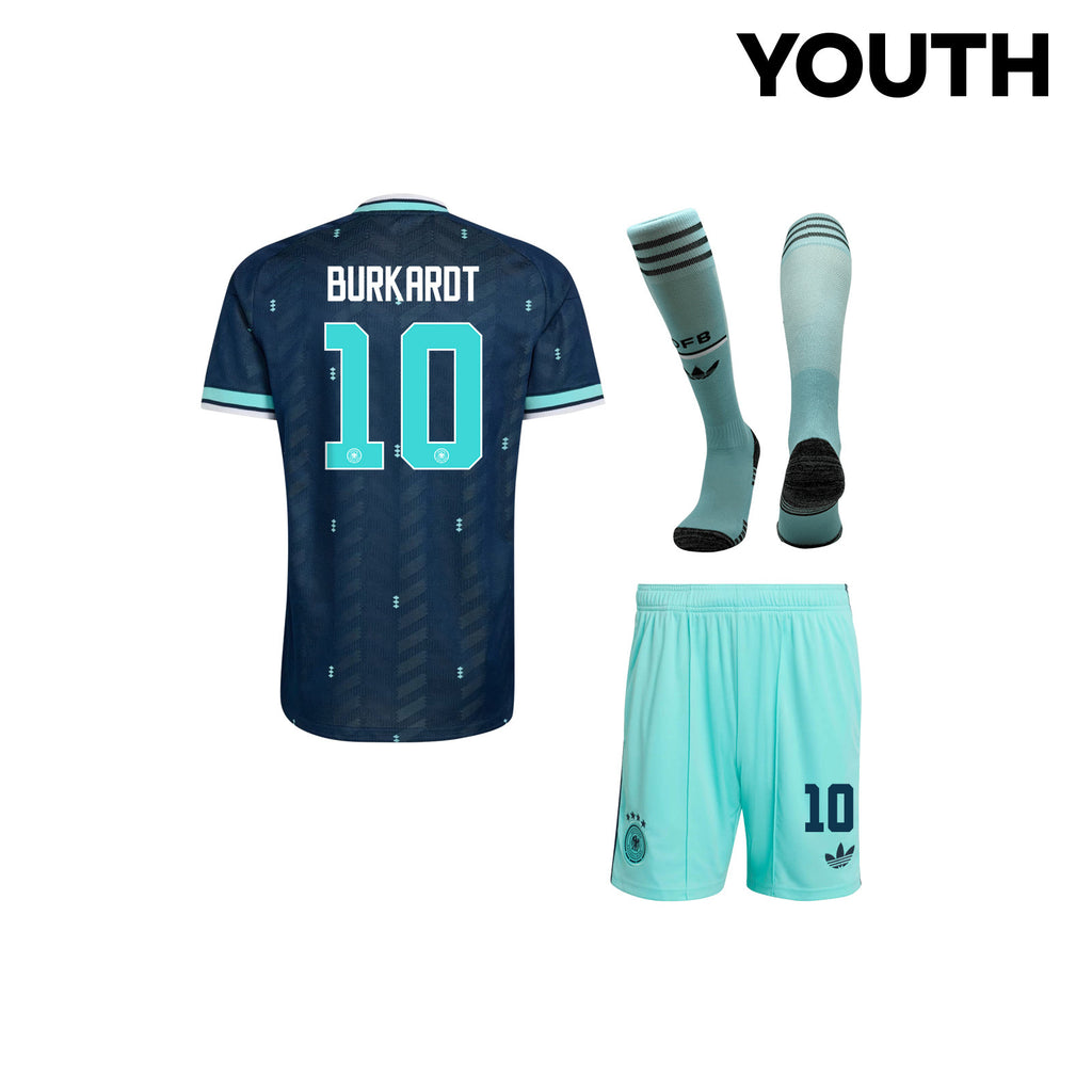 Jonathan Burkardt 10 Germany 2026 YOUTH Away Kit Set – Navy