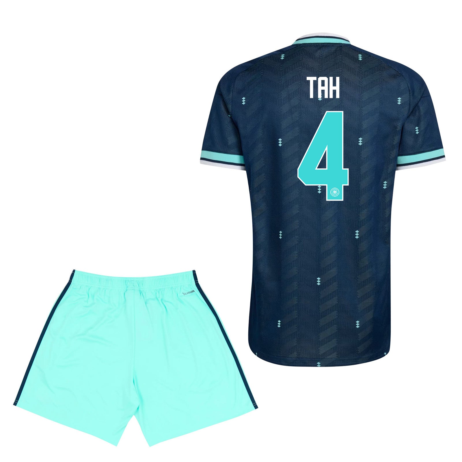 Jonathan Tah 4 Germany 2026 YOUTH Away Jersey & Shorts Set - Navy