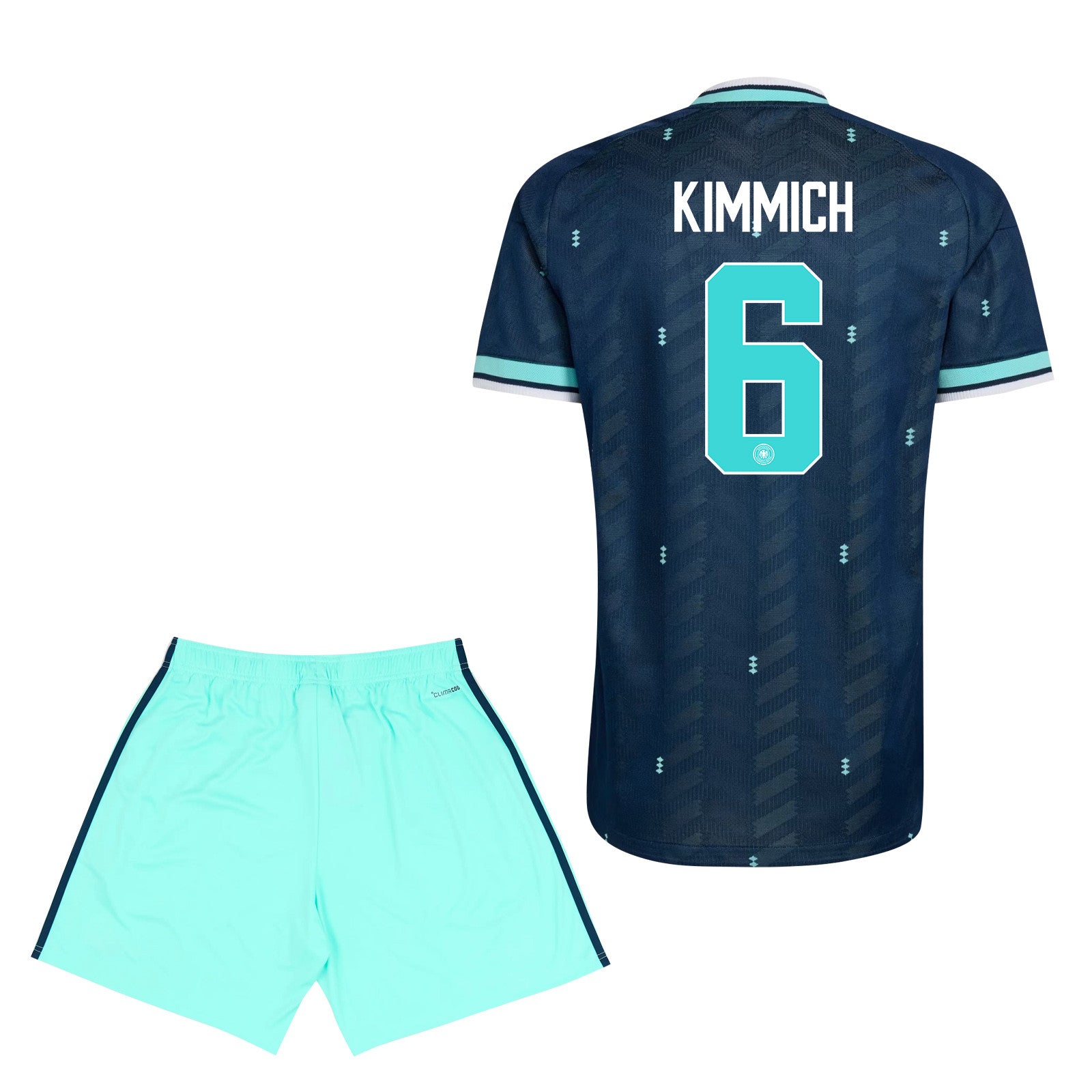 Joshua Kimmich 6 Germany 2026 YOUTH Away Jersey & Shorts Set - Navy
