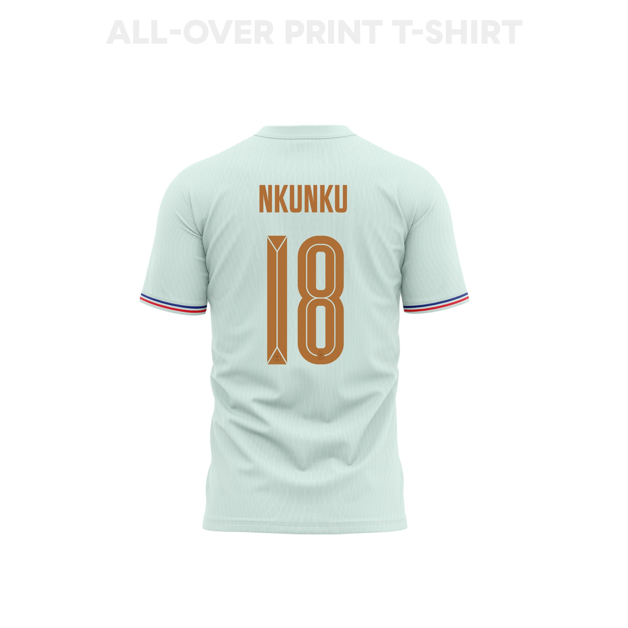 Christopher Nkunku 18 France 2026 Away 3D T-Shirt Fully Printed – Unisex, Green