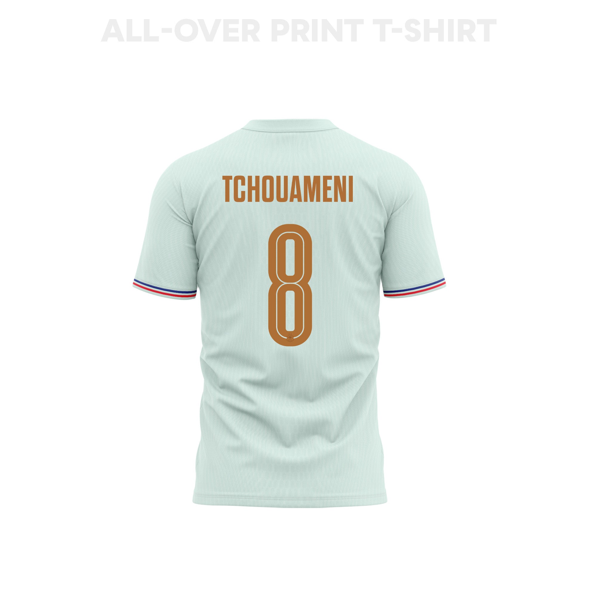 Aurélien Tchouaméni 8 France 2026 Away 3D T-Shirt Fully Printed – Unisex, Green