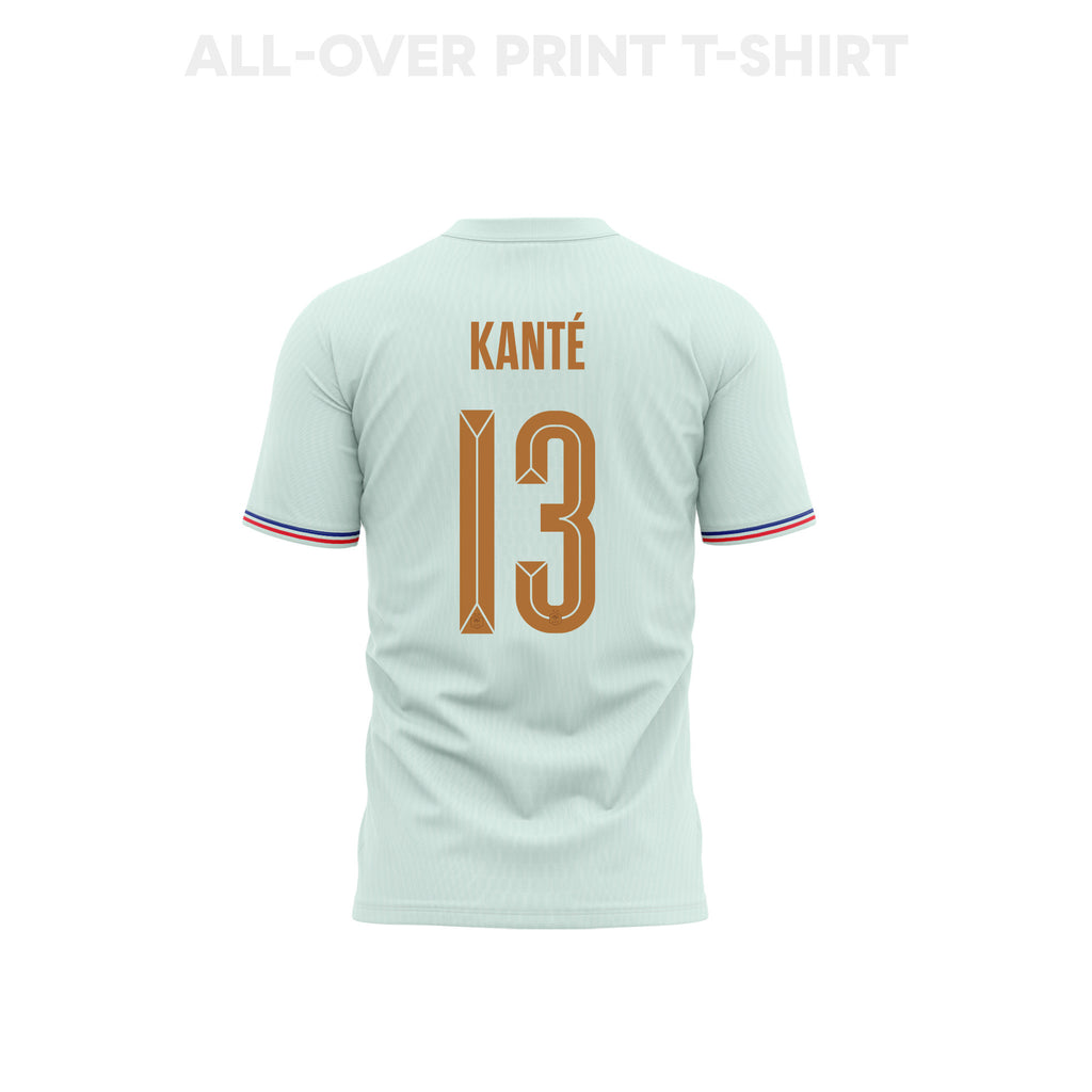 N'Golo Kanté 13 Youth France 2026 Away 3D T-shirt Fully Printed – Green