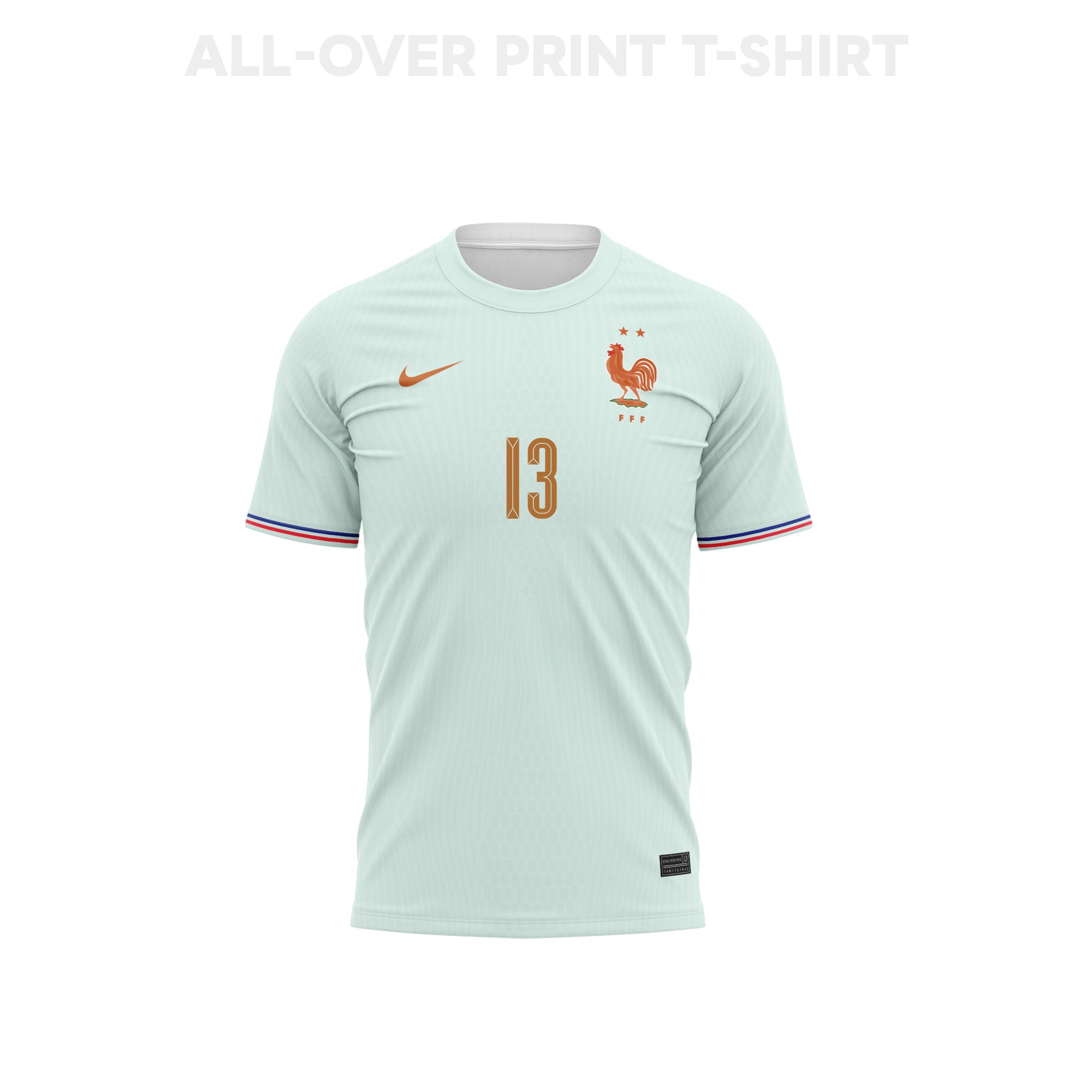 N'Golo Kanté 13 Youth France 2026 Away 3D T-shirt Fully Printed – Green