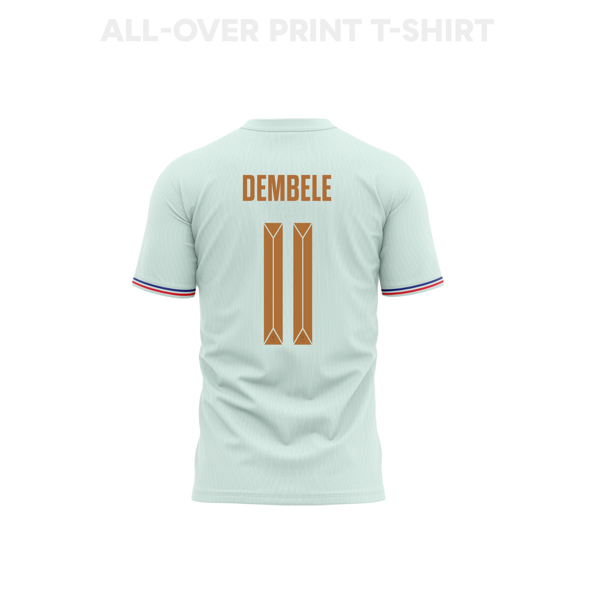 Ousmane Dembélé 11 Youth France 2026 Away 3D T-shirt Fully Printed – Green