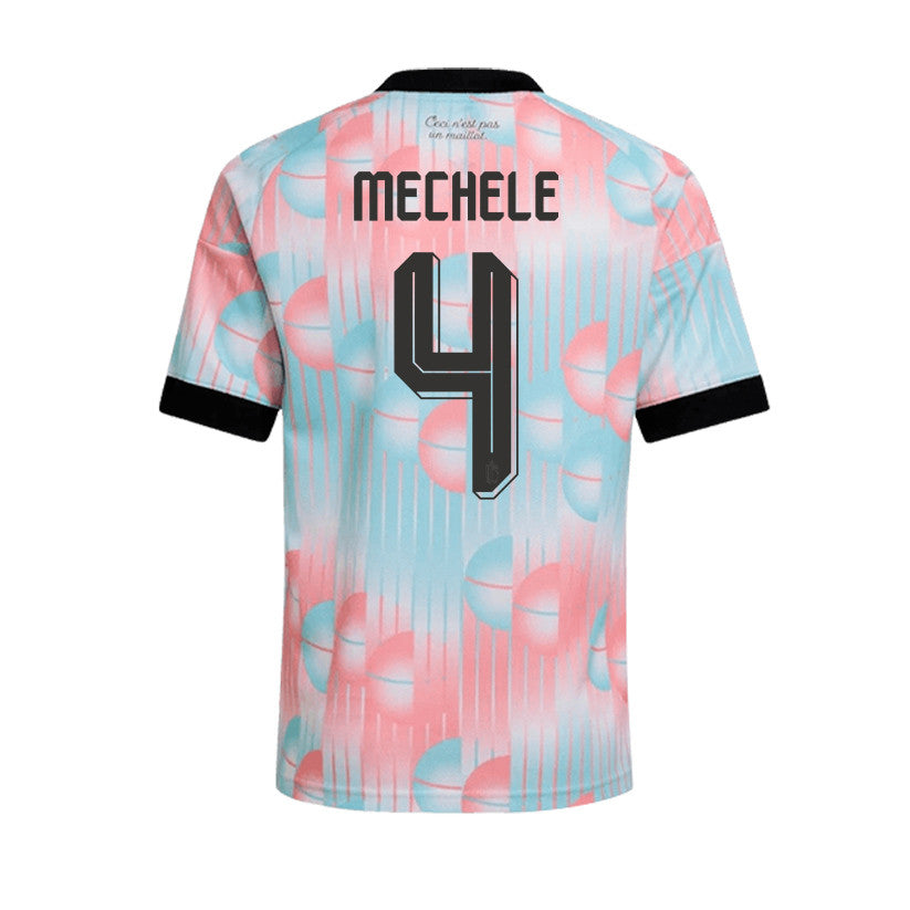 Brandon Mechele 4 Belgium 2026 Away Men Jersey & Shorts Set – Light Blue
