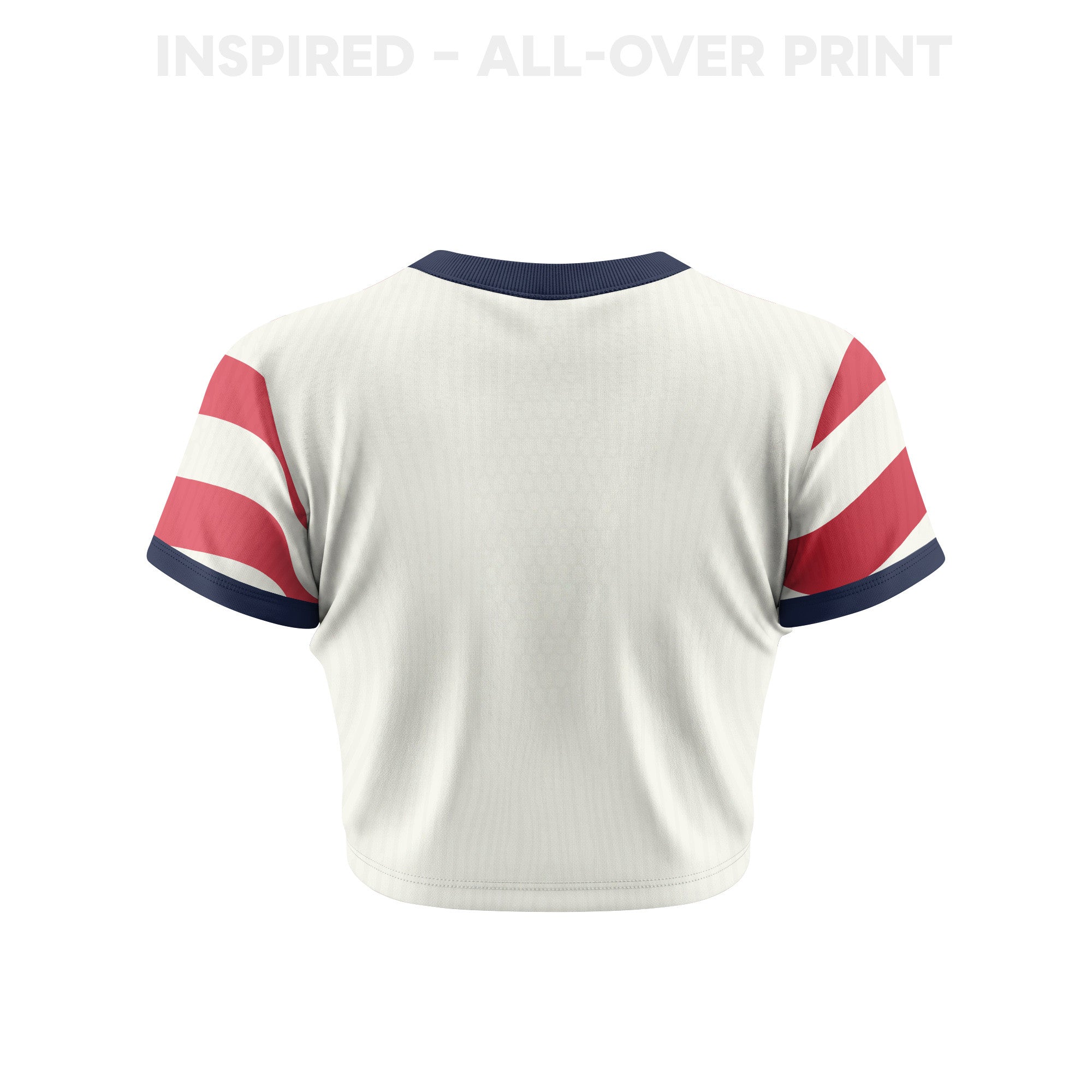 USMNT 2026 Women's Home All-Over Print Cropped Jersey