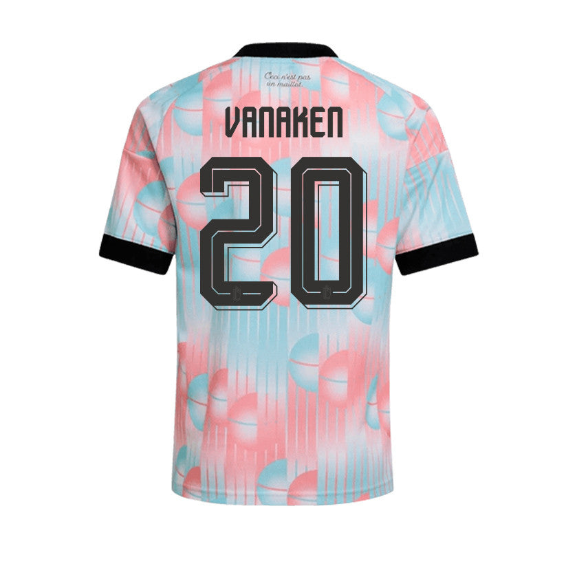 Hans Vanaken 20 Belgium 2026 Away Men Jersey & Shorts Set – Light Blue