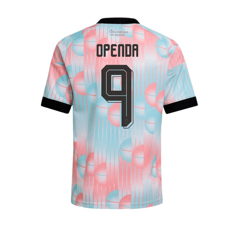 Loïs Openda 9 Belgium 2026 Away Men Jersey & Shorts Set – Light Blue