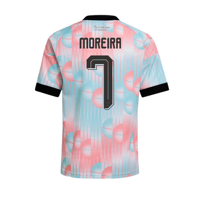 Diego Moreira 7 Belgium 2026 Away Men Jersey & Shorts Set – Light Blue