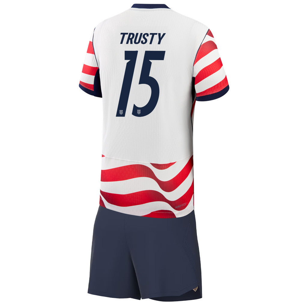 Auston Trusty 15 USMNT 2026 Home Men Jersey & Shorts Set