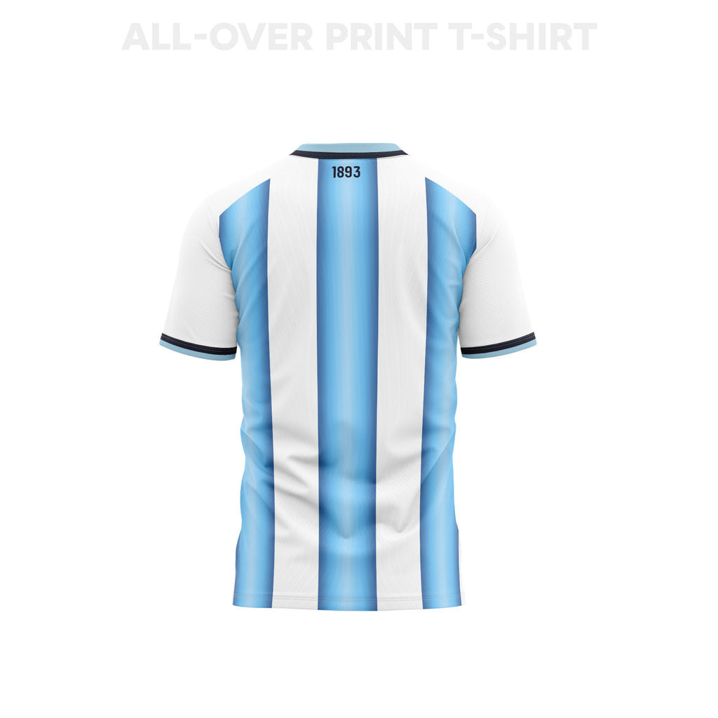 Argentina 2026 Home 3D T-Shirt Fully Printed – Unisex, White