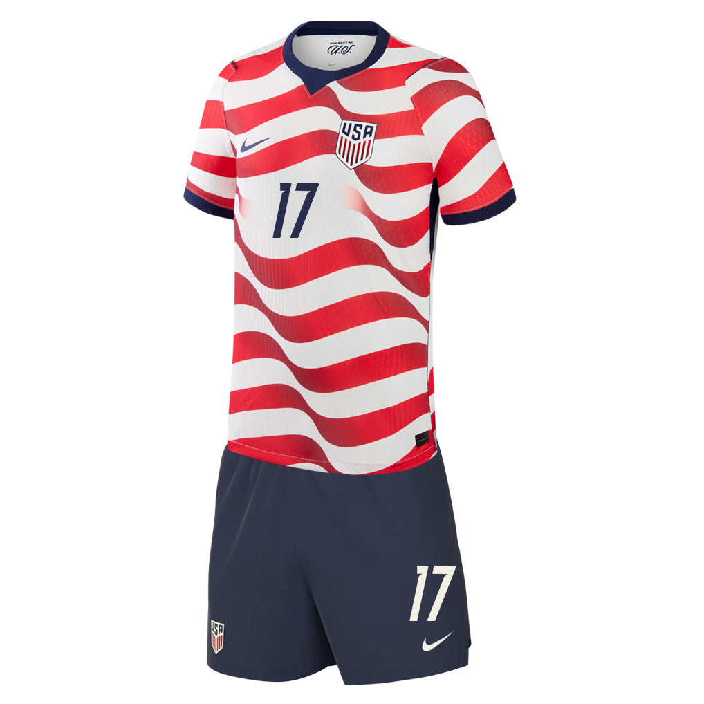 Malik Tillman 17 USMNT 2026 Home Men Jersey & Shorts Set