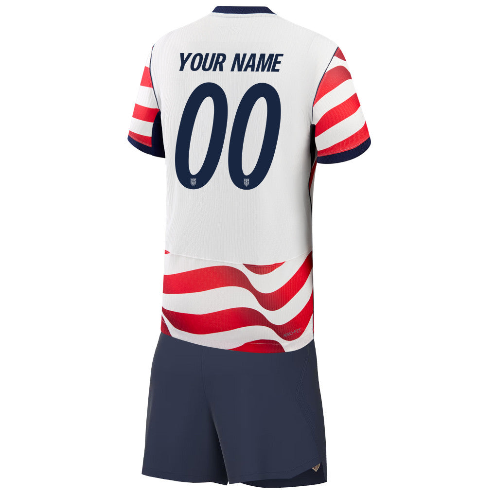 USMNT 2026 YOUTH Home Jersey & Shorts Set - Personalized