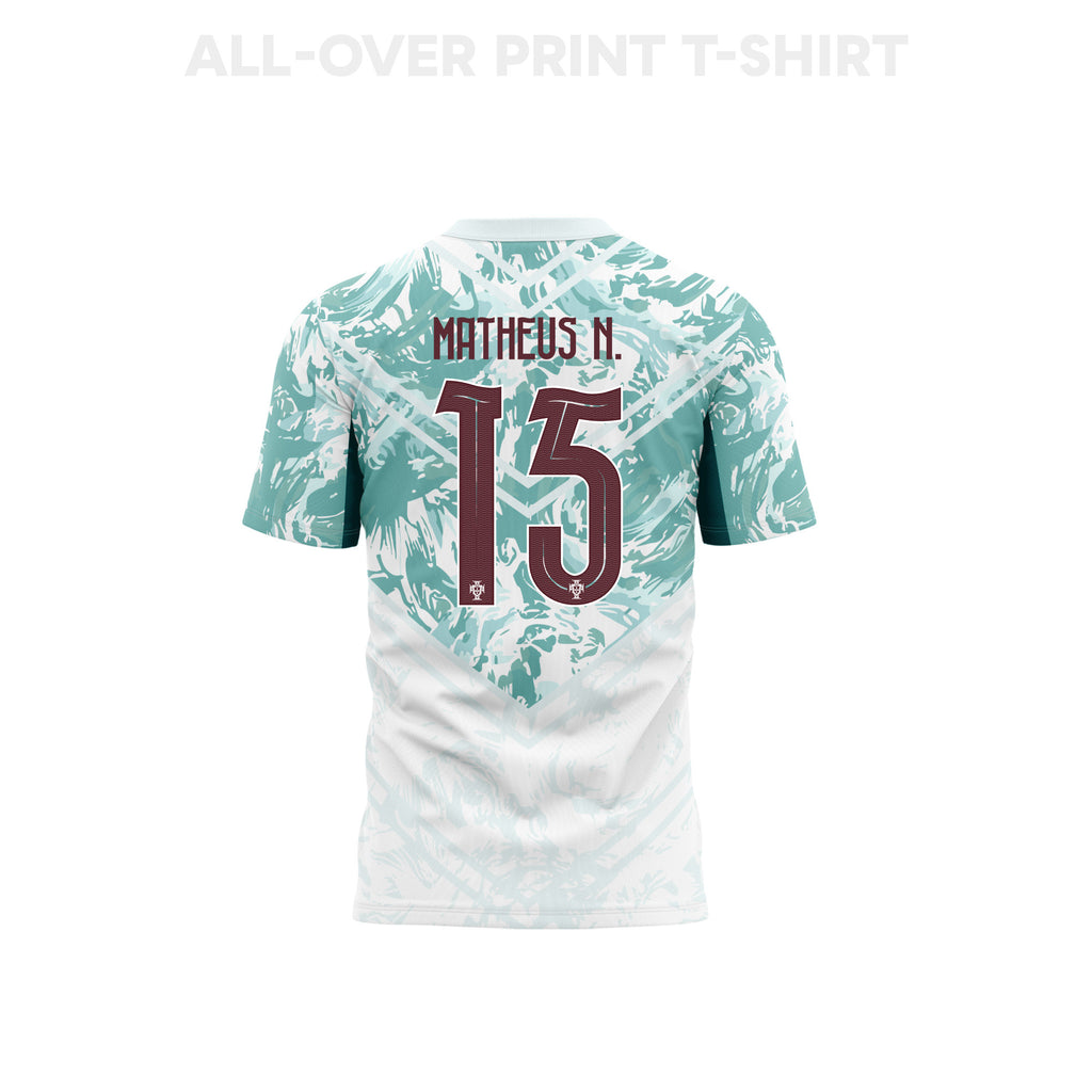 Matheus Nunes 15 Portugal 2026 Away 3D T-Shirt Fully Printed – Unisex, White