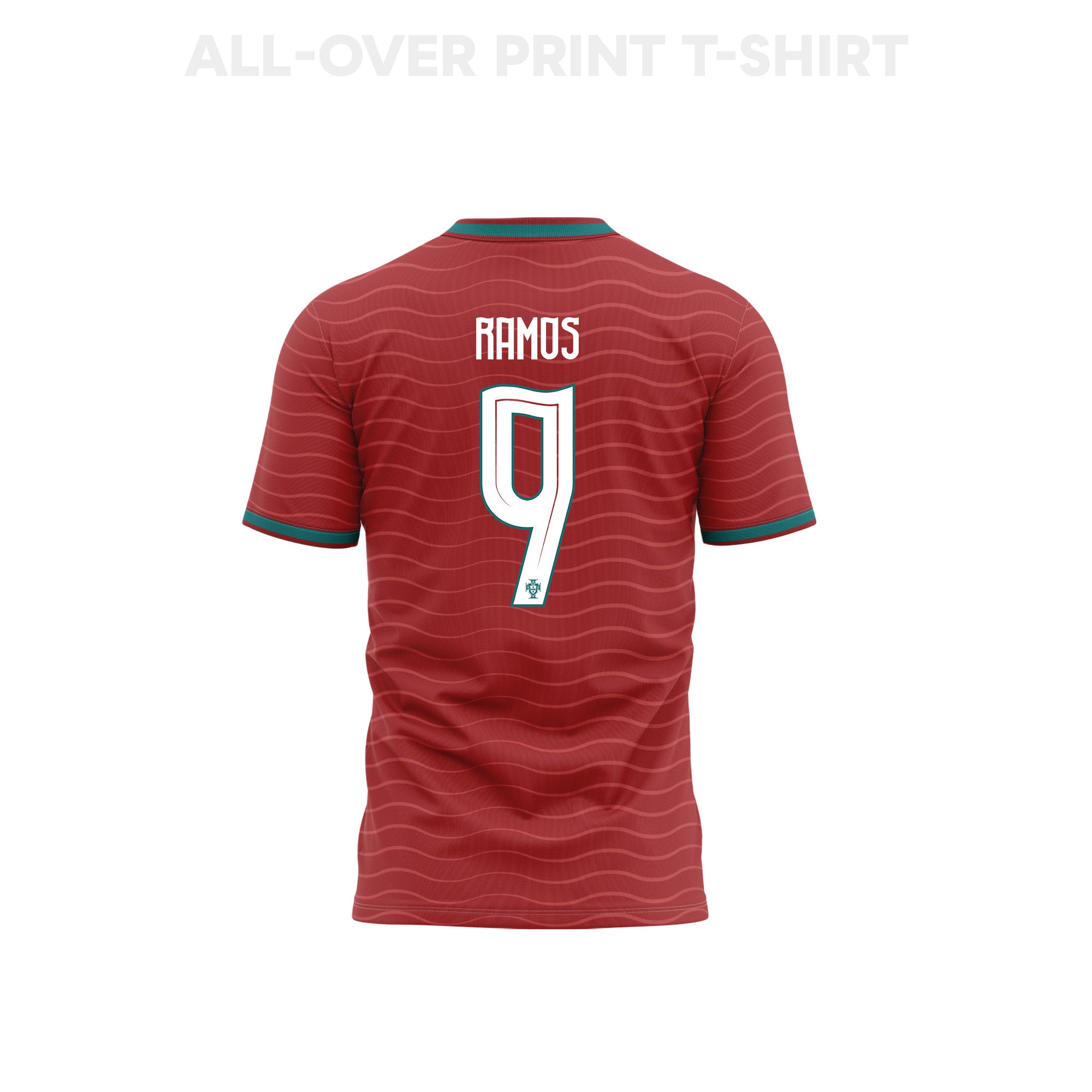 Gonçalo Ramos 9 Portugal 2026 Home 3D T-Shirt Fully Printed – Unisex, Red
