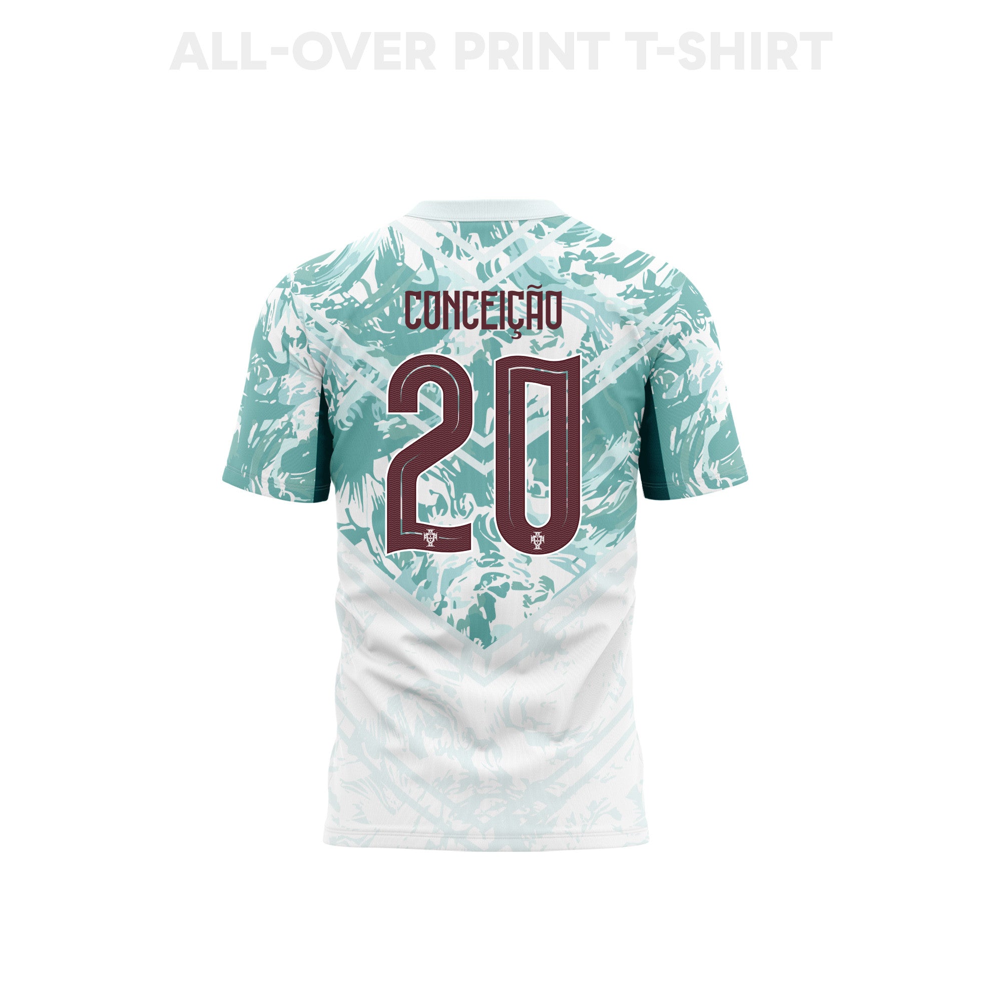 Francisco Conceição 20 Youth Portugal 2026 Away 3D T-shirt Fully Printed – White