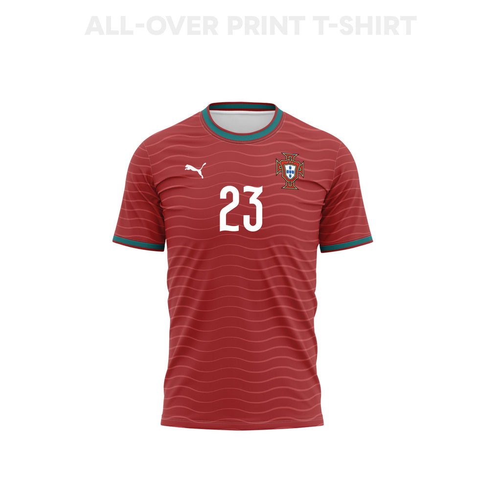 Vitinha 23 Youth Portugal 2026 Home 3D T-shirt Fully Printed – Red