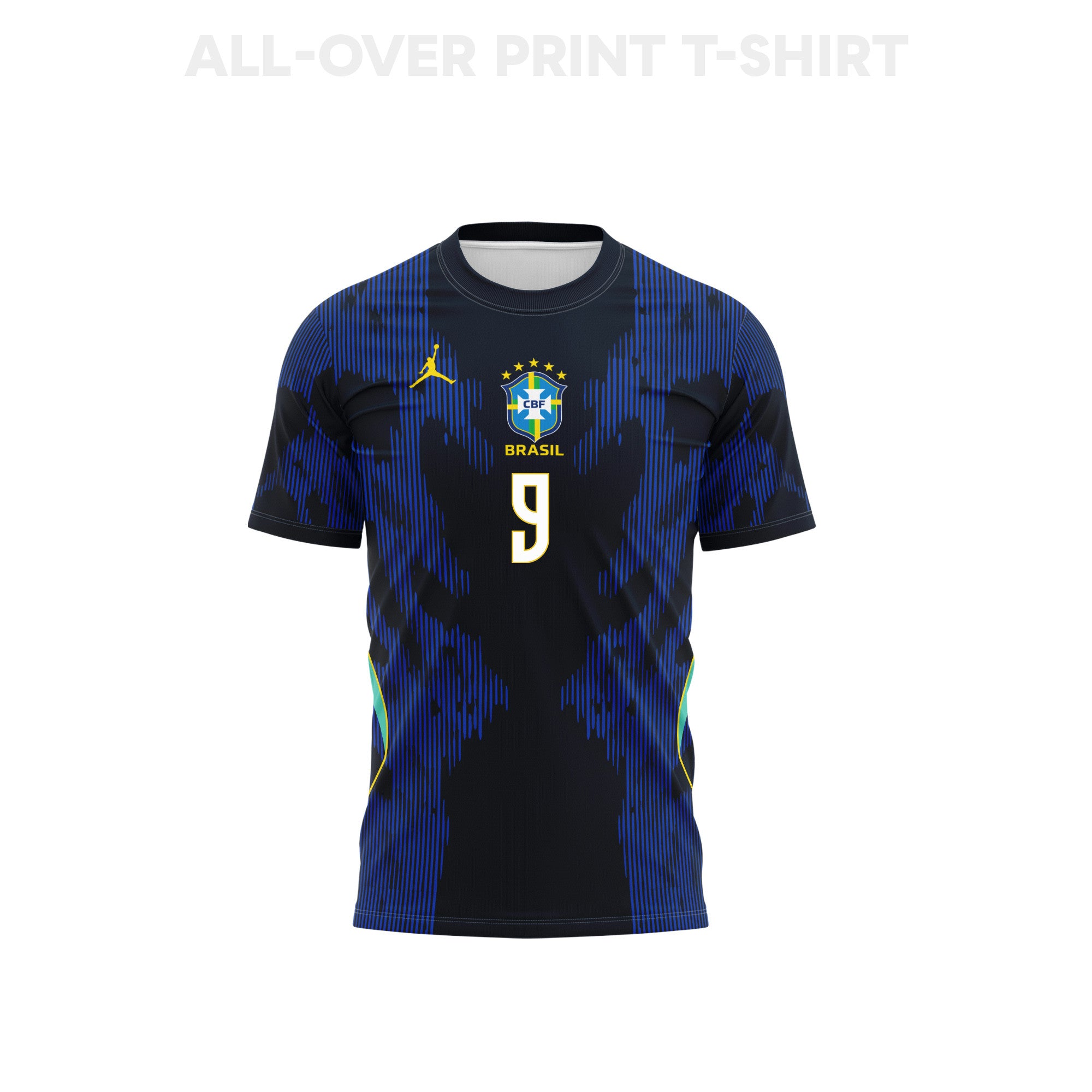 Richarlison 9 Brazil 2026 Away 3D T-Shirt Fully Printed – Unisex, Blue