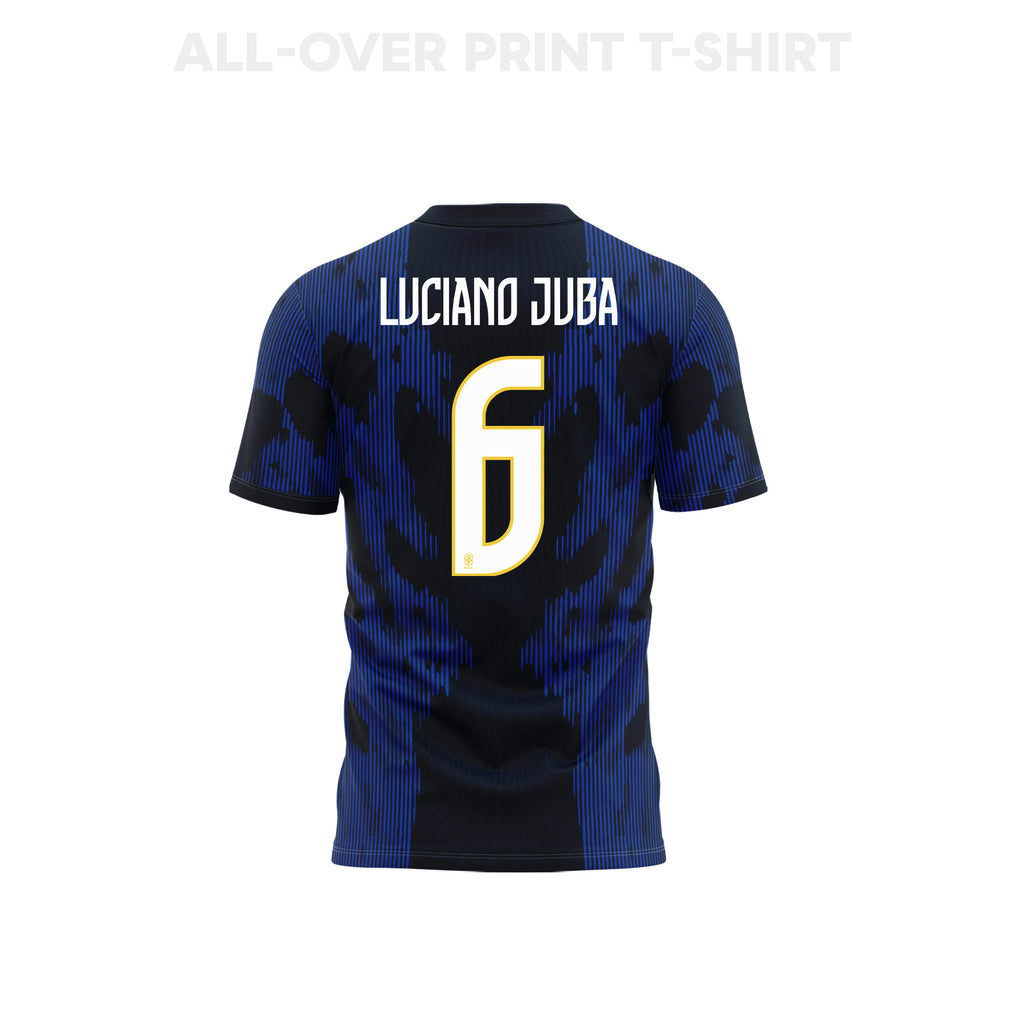Luciano Juba 6 Youth Brazil 2026 Away 3D T-shirt Fully Printed – Blue