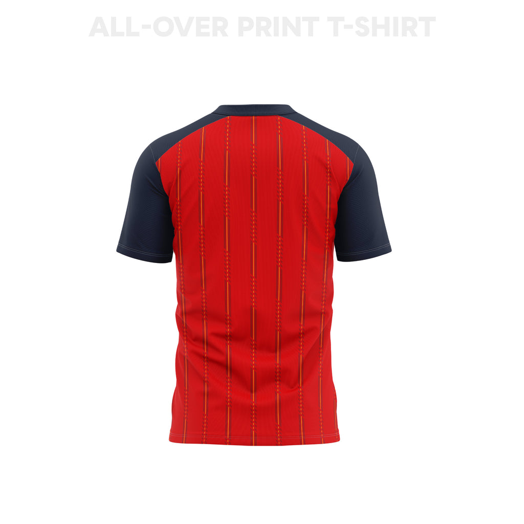 Spain 2026 Home 3D T-Shirt Fully Printed – Unisex, Red